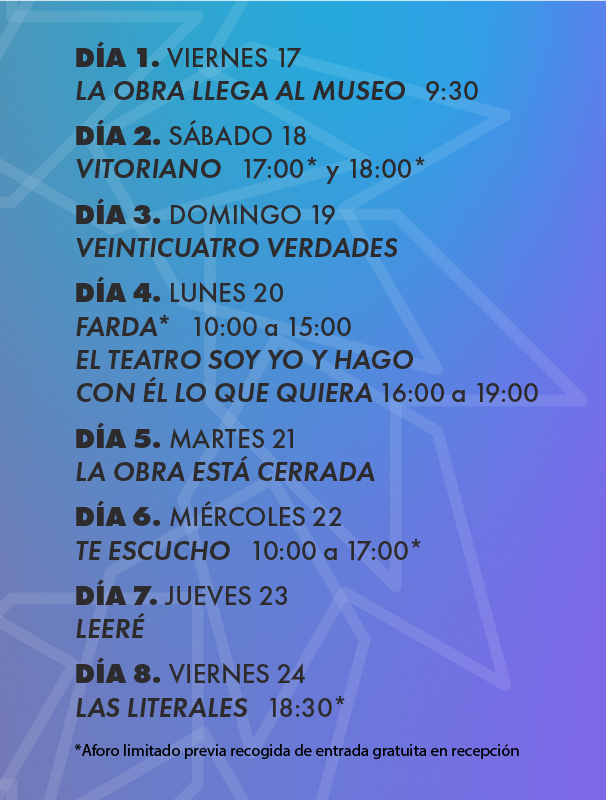 programación performances LUCERO | Alessandra García