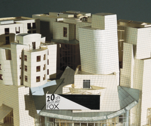 Frank Gehry, American Centre. Maqueta de estudio, 1988-1993. Detalle. © Centre Pompidou, MNAM-CCI/Jean-Claude Planchet/Dist. RMN-GP