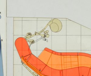 ARCHIGRAM. Proyecto de Mike Webb. Cushicle (Estudio), 1966. © Centre Pompidou, MNAM-CCI / Georges Meguerditchian / Dist. RMN-GP