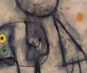 Personnages (Personajes), 1960. Detalle © Centre Pompidou/ Ph. Migeat / Dist. RMN-GP © Successió Miró / VEGAP, Málaga 2015